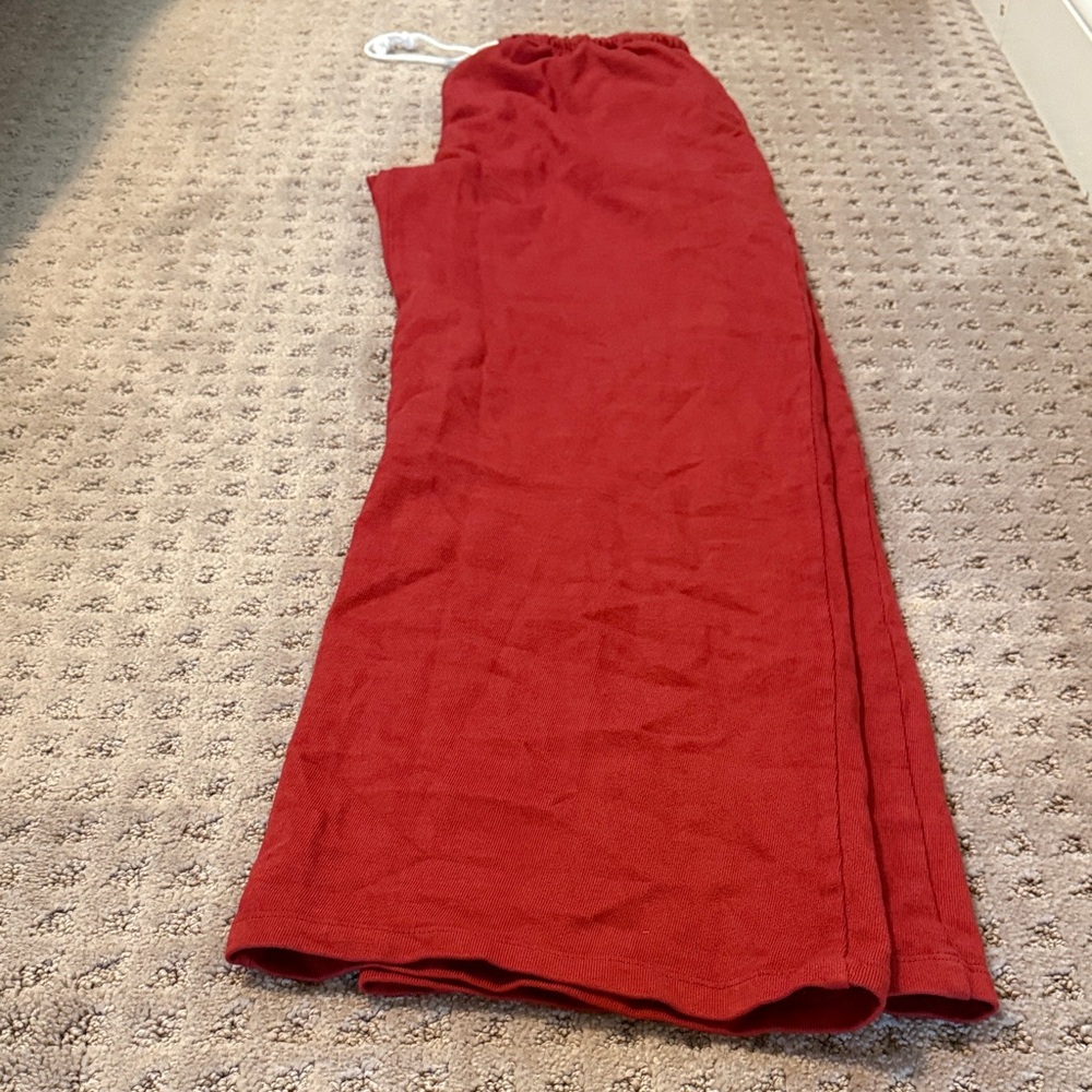 Brandy Melville Red Track Pants
